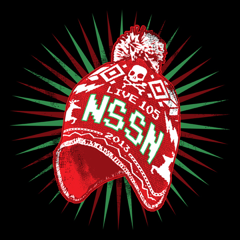 this logo was created for the san francisco bay area radio station live 105 and their holiday concert event not so silent night that took place in 2013 - Bay Area Christmas Radio Stations this logo was created for the san francisco bay area radio station live 105 and their holiday concert event not so silent night that took place in 2013 - Bay Area Christmas Radio Stations